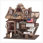 "Wagon Wheel Restaurant" Birdhouse