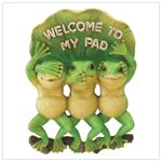 "Welcome To My Pad" Frogs