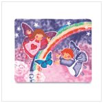 Butterfly Angel Fleece Blanket