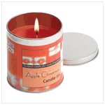 Apple Cinnamon Votive Candle Tin