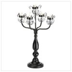 Crystal-Trimmed Candelabra