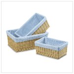 Blue Basket Set