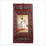 Carved-Frame Chinese Noblewoman Pitcher
