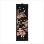 Asian scenery wall sculpture