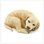 White labrador puppy figurine
