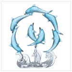 Playful Dolphin circle