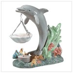 Colorful Dolphin Oil Warmer