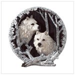 White Wolf Collector's Plate