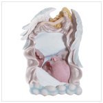 Angel in clouds photo frame