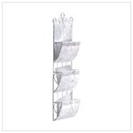 Classic white letter organizer