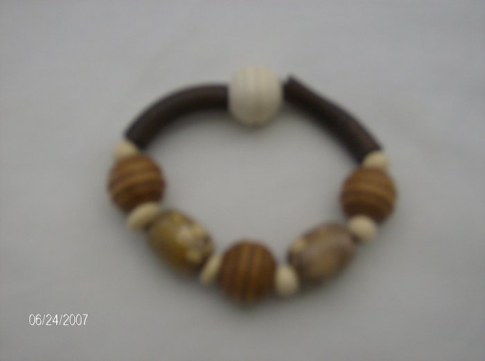 "Sweet Golden Honey" Wooden Bracelets
