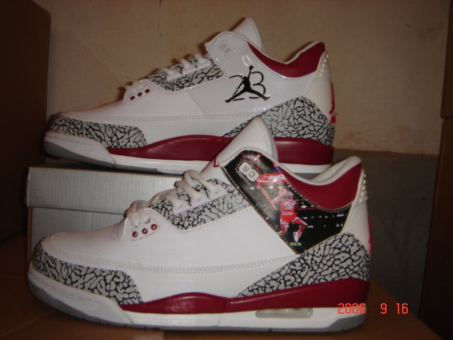 Air Jordans 3 MJ Flight / J3-56