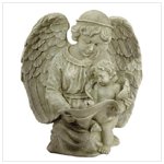 Angel and Child Statue
