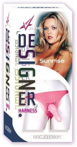 Sunrise Pink Harness & Pink Veined Dong BX