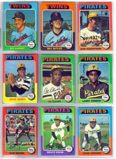 1975 TOPPS RAMON HERNANDEZ #224 PIRATES
