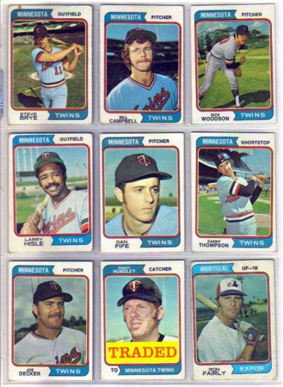 1974 TOPPS RON FAIRLY #146 EXPOS