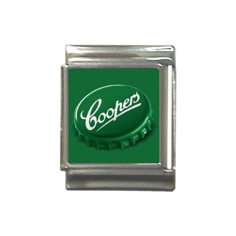 13mm Stainless Steel Italian Charm (Square)