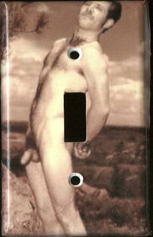 Nature Boy Male Nude Switchplate Cover
