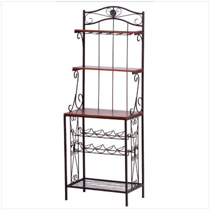 SALE - Baker's Style Wine and Glass Rack - SS34775