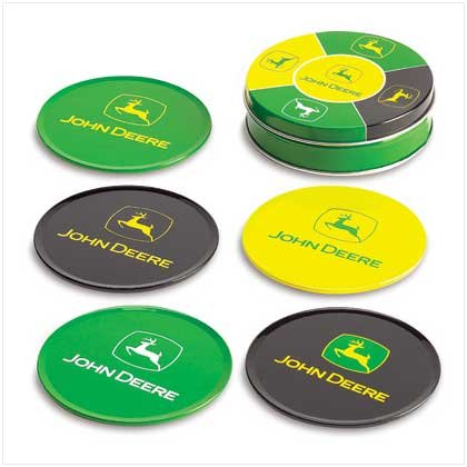 John Deere Tin Coaster Set - SS38357