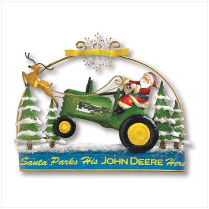 John Deere SAnta Door Hanger - SS38359