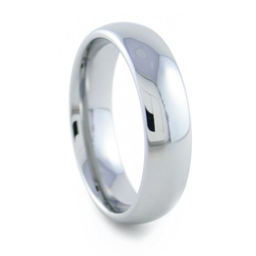Halo - 6mm Rounded Tungsten Carbide Band