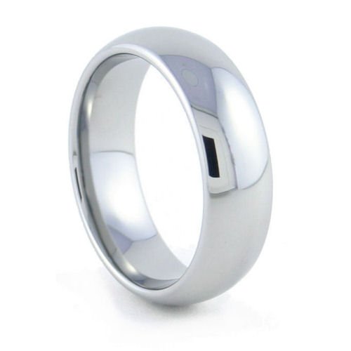 Serenity - 7mm Domed Tungsten Carbide Band