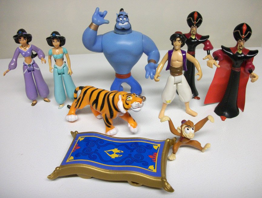 aladdin characters toys