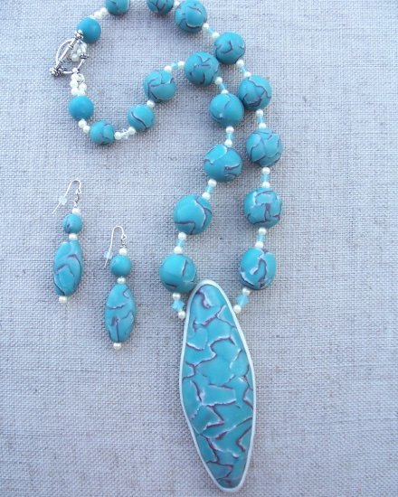 Turquoise Mosaic, set