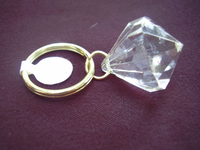 Gold Bling Key Ring