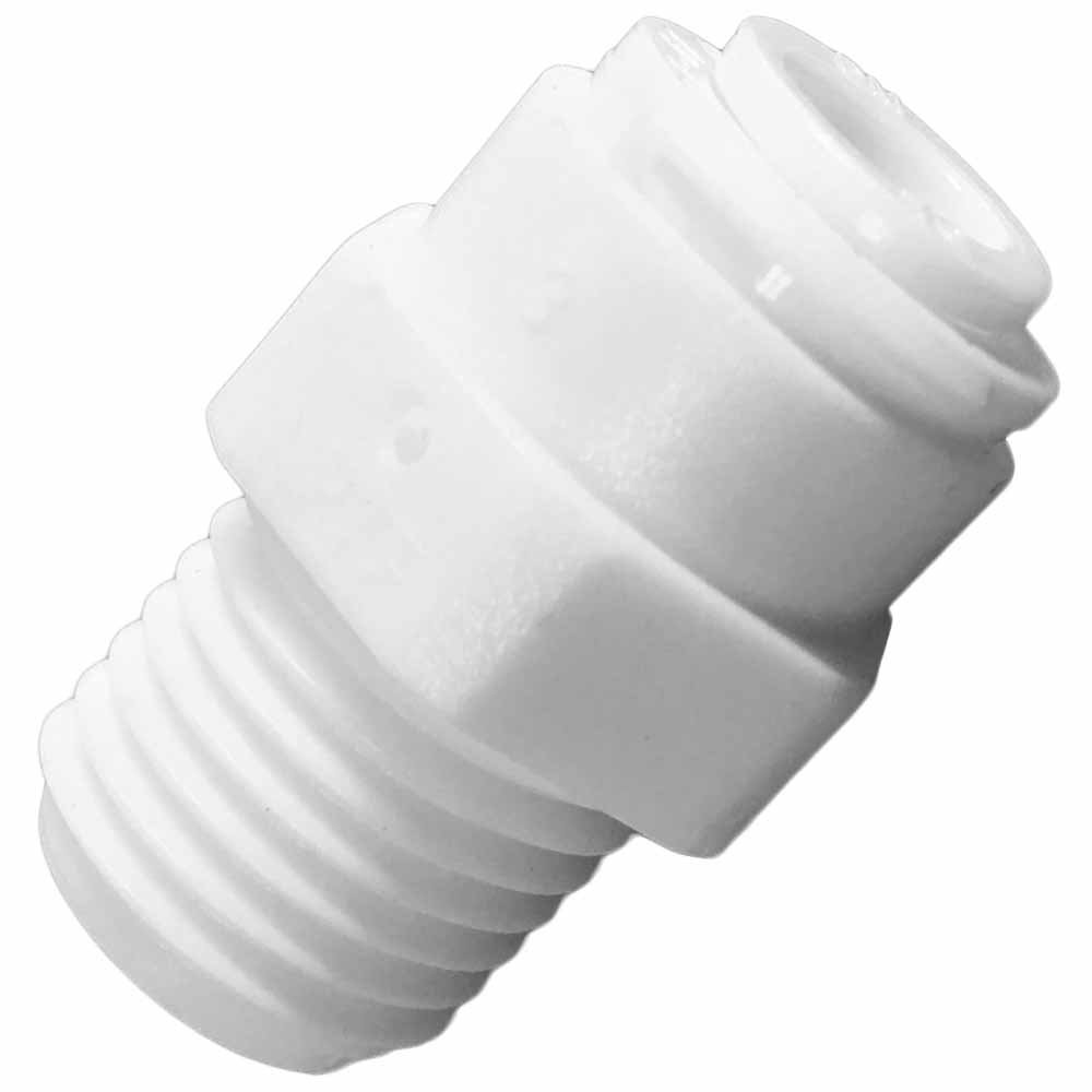 1/4"" Threaded x 1/4"" Quick Connect Straight Fitting