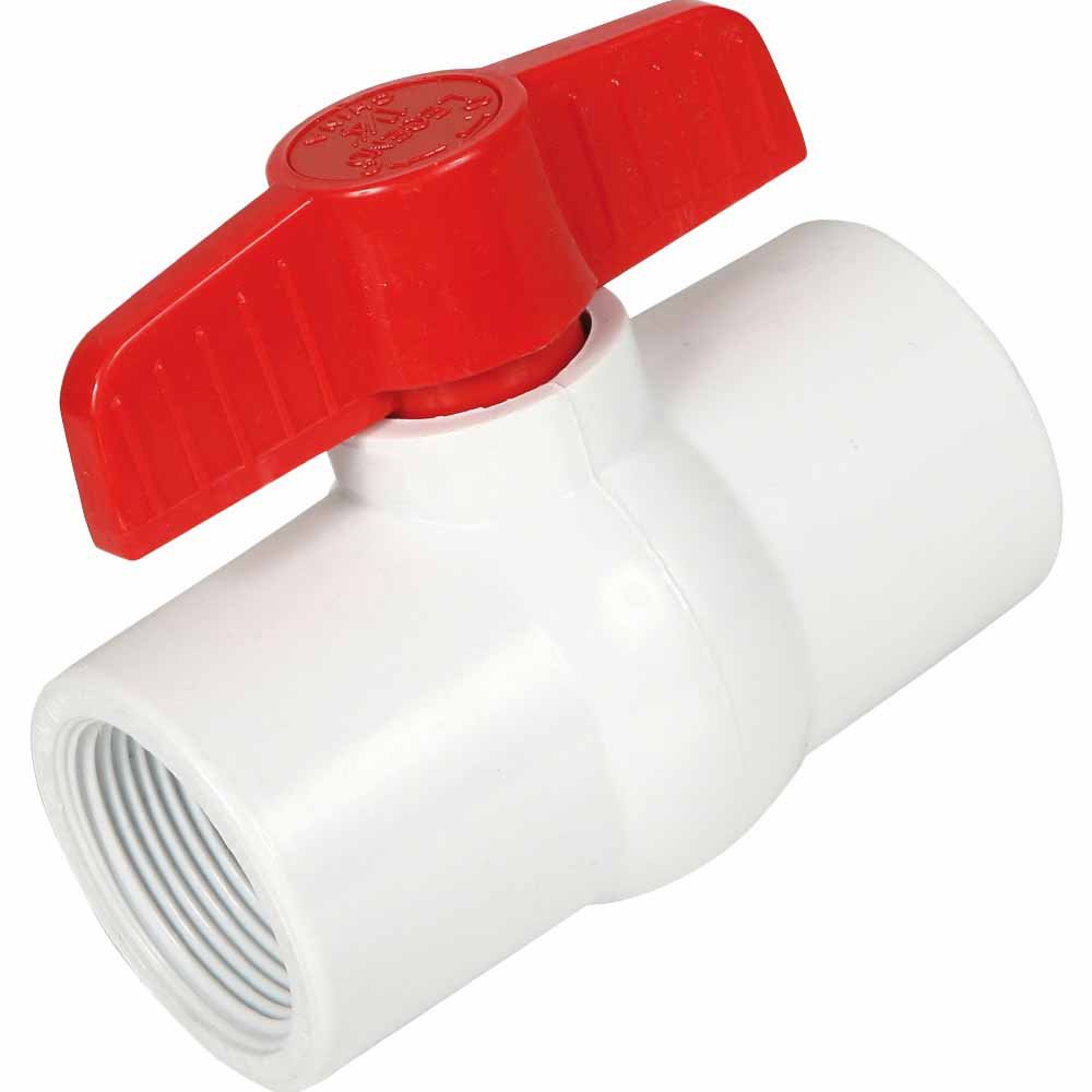 PVC Ball Valve with 1"" Female NPT