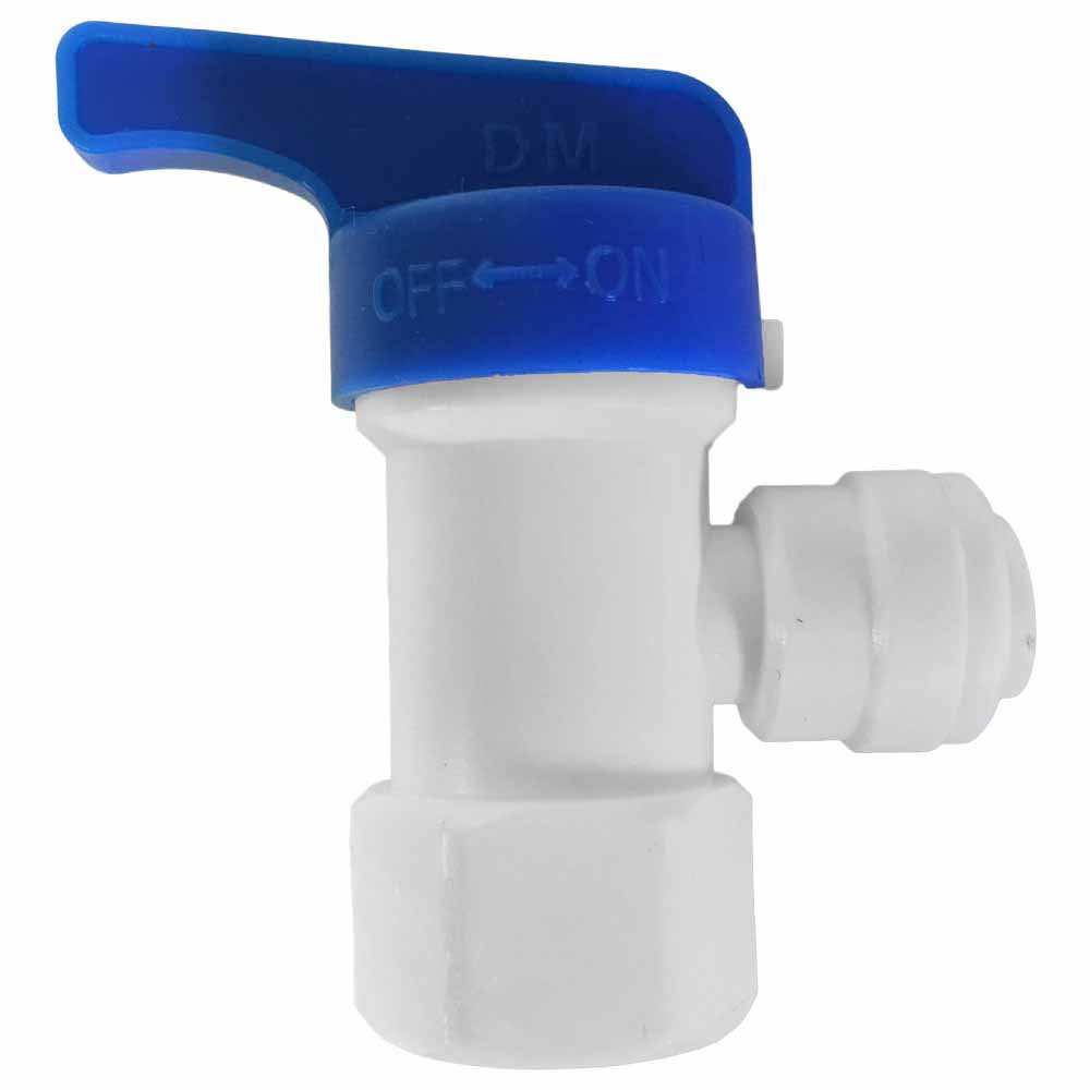 1/4-inch Quick Connect x 1/4-inch Female NPT Tank Ball Valve