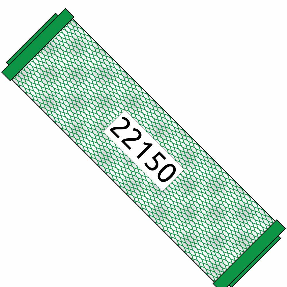 10-inch Green Carbon Filter for Triton RO|DI #22150