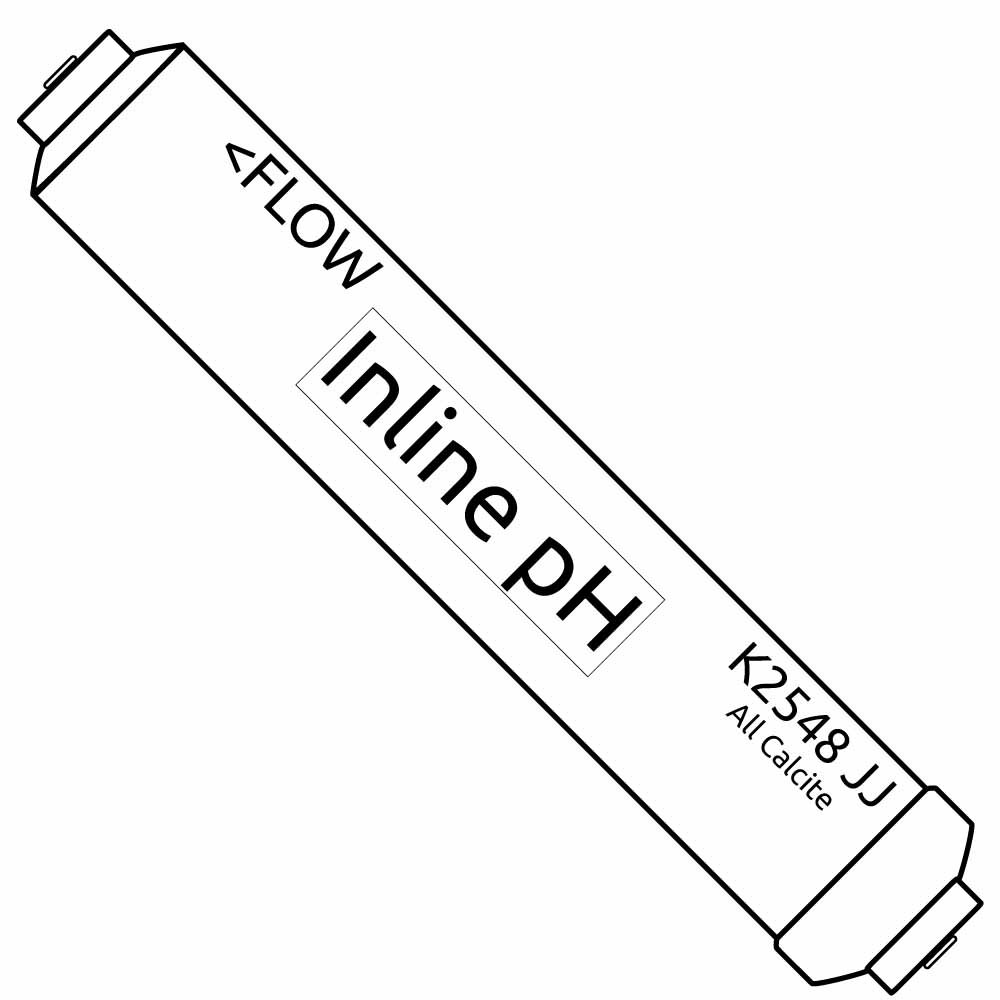 Omnipure Inline pH Re-mineralization Filter - 2"" x 10"" (K2548-JJ)