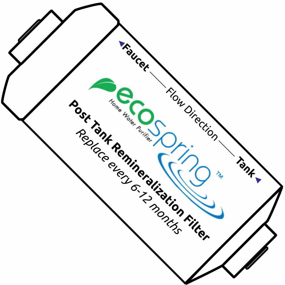 Eco-Spring 22040 Post Mineralization/Carbon Replacement Filter