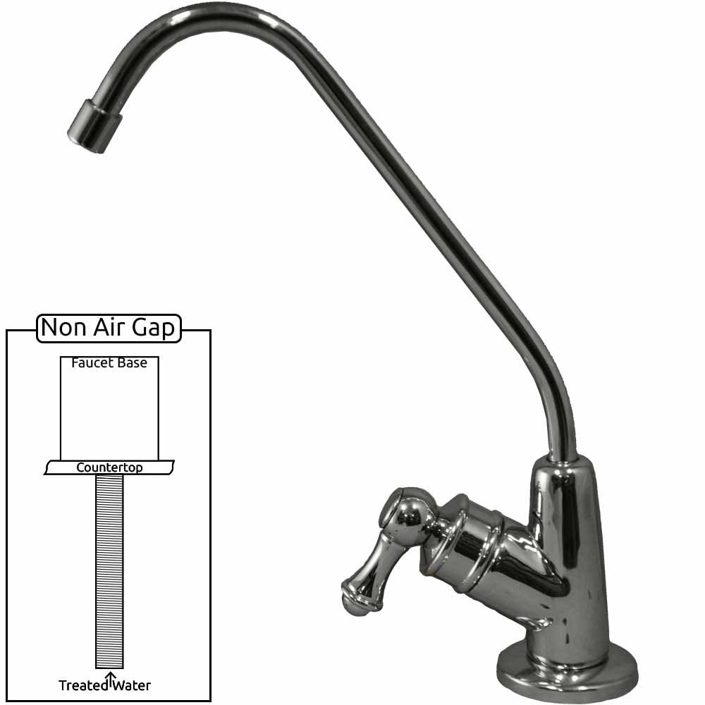Euro Style *Non-Airgap* Long Reach RO Faucet - Chrome