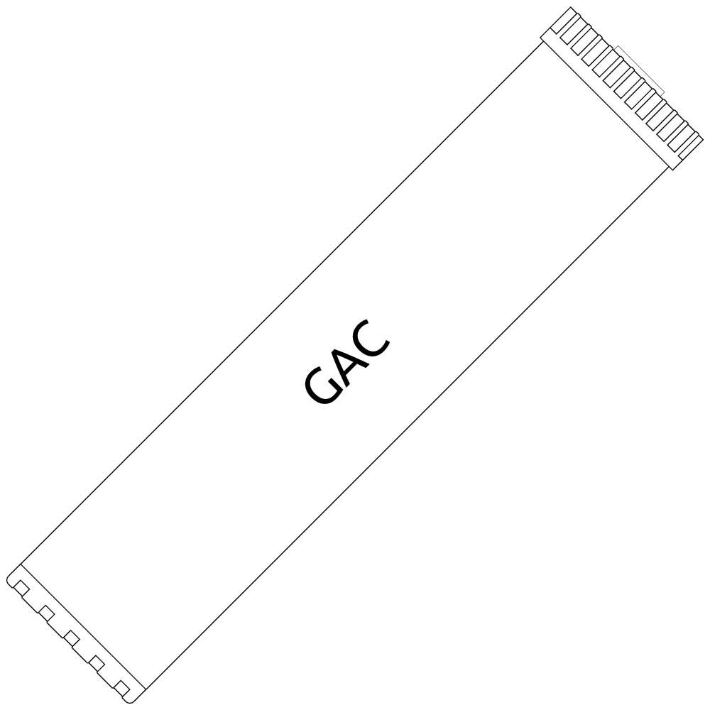 Big Blue 20-inch GAC Filter