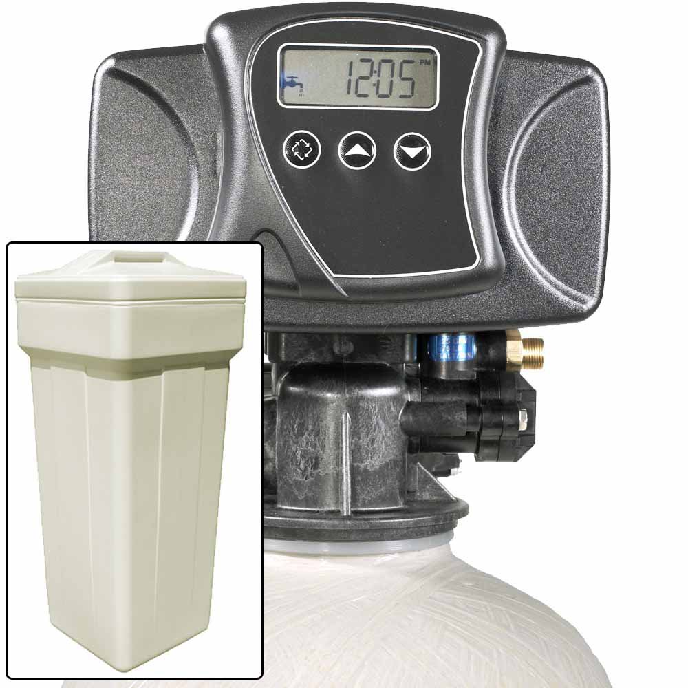 Water Pro Plus 20 with Fleck 5600SXT Water Softener and Multi Media Filter for Iron, Sulfur, Tastes,