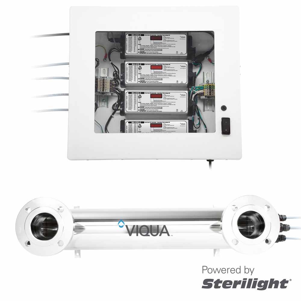 Viqua Sterilight 107-143 GPM Multi-lamp UV SHF-140 Professional System