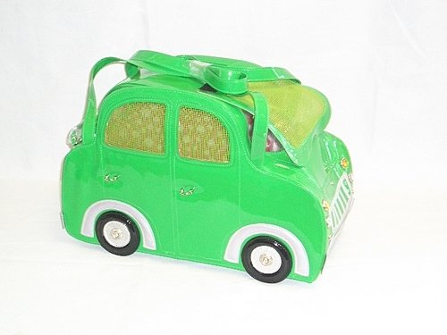Small Green Taxi Pet Carrier FREE SHIPPING