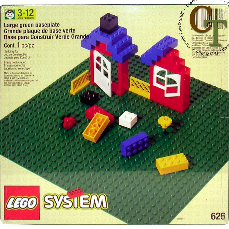 LEGO 626 Green Baseplate
