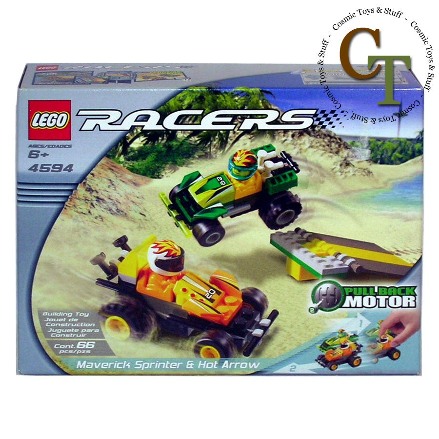 LEGO 4594 Maverick Sprinter and Hot Arrow - Racers