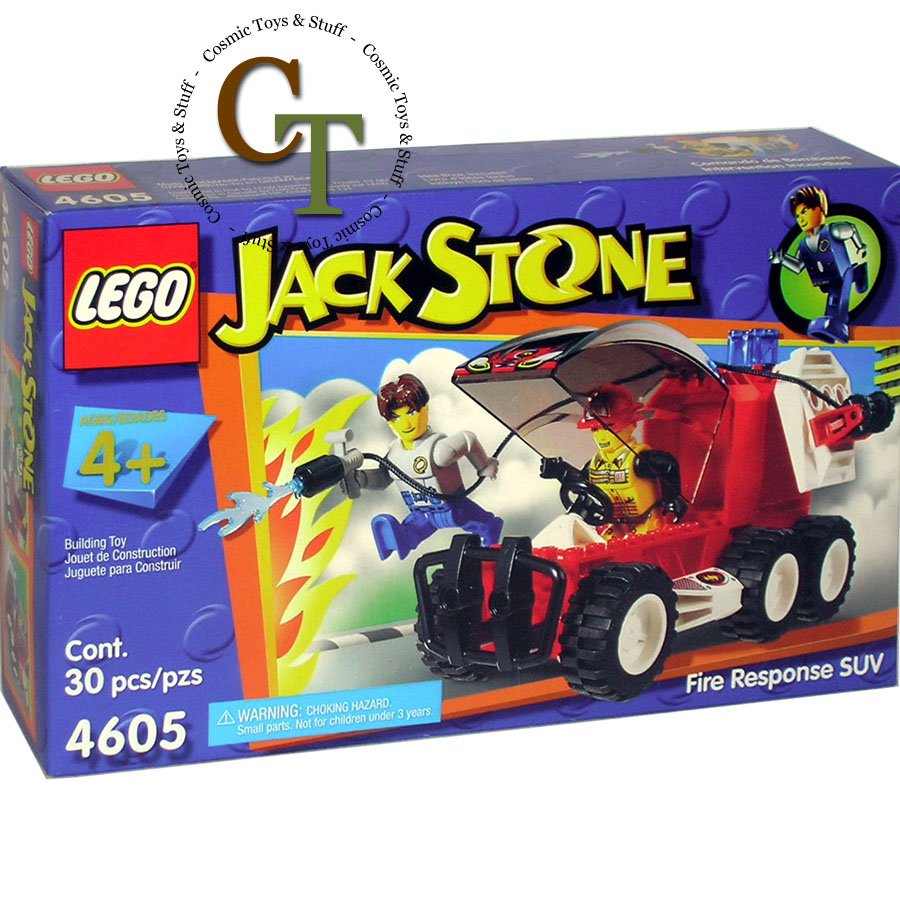 LEGO 4605 Fire Response SUV - Jack Stone