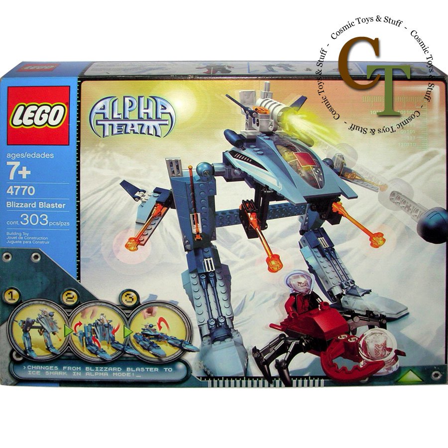 LEGO 4770 Blizzard Blaster - Alpha Team