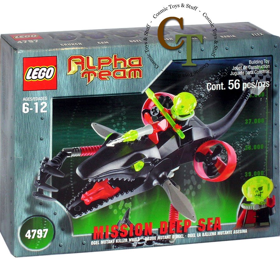 LEGO 4797 Ogel Mutant Killer Whale - Alpha Team