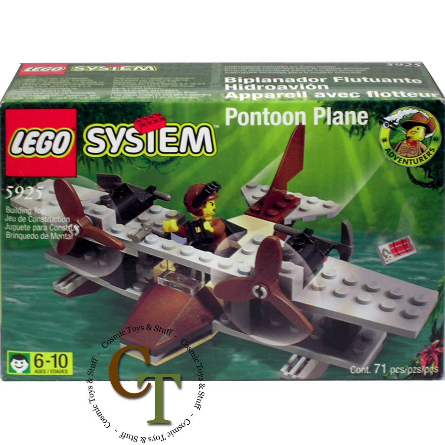 LEGO 5925 Pontoon Plane - Adventurers Jungle