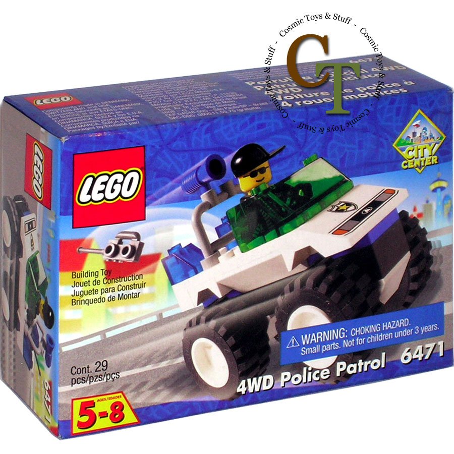 LEGO 6471 4WD Police Patrol - City Center