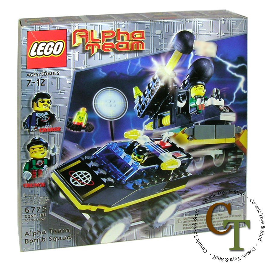 LEGO 6775 Bomb Squad - Alpha Team