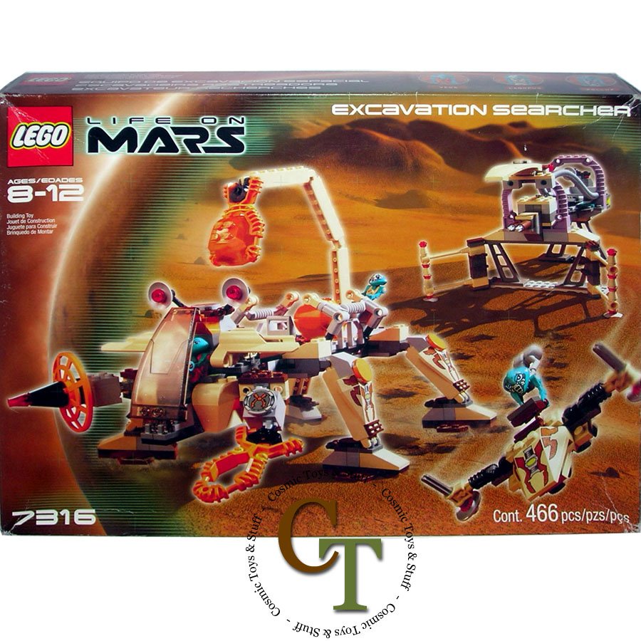 LEGO 7316 Excavation Searcher - Life on Mars